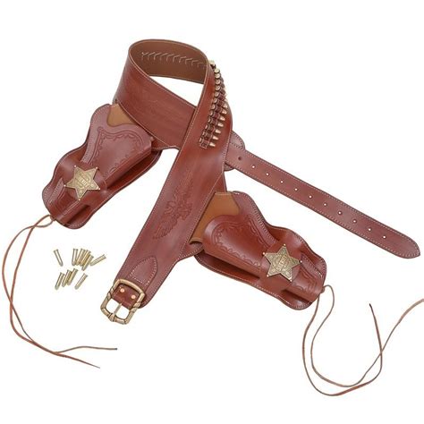 Western Double Gun Sheriff Holster Southern Swords