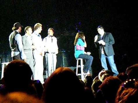How to propose a boy directly. Marriage Proposal at Backstreet Boys concert | Backstreet ...