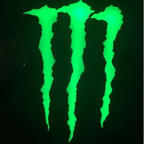 Neon Green Monster Logo