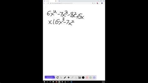 Determine all factors of the constant term and all factors of the leading coefficient. SOLVED:Zeros of a Polynomial Find all rational ze…