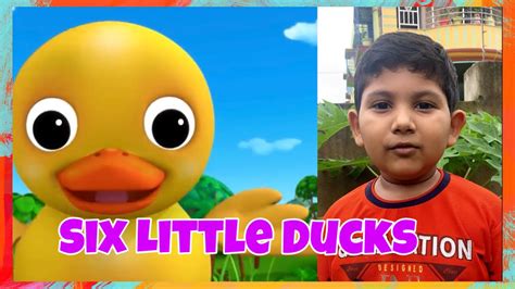 Six Little Ducks That I Once Knew Nursery Rhymes 🦆 🦆🦆🦆🦆🦆 Youtube