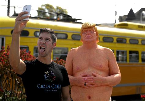 Supervisor Tries To Save Naked Trump Statue In Sf S Castro