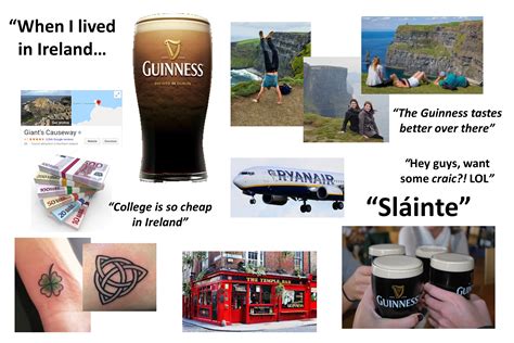 The American Student Studying Abroad In Ireland Starter Pack R