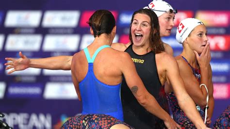 Wattel picked up a bronze medal as part of france's 4×100 mixed free relay team in gwangju. Championnats d'Europe : Les Françaises médaillées d'or sur ...