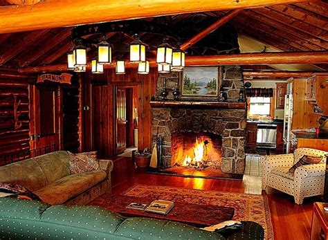 Log Cabin Winter Wallpapers Wallpapersafari