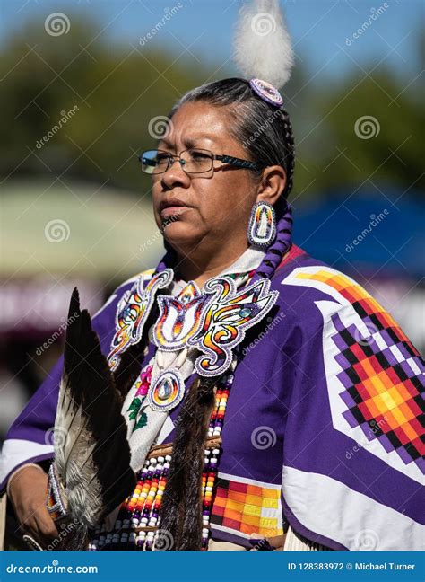 Beautiful Native American Woman Editorial Photography Image Of Cermonial Indiginious 128383972