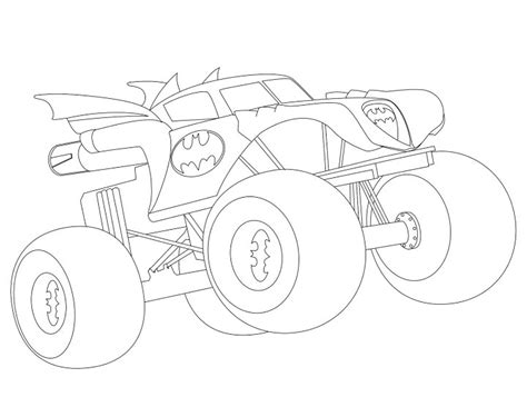 Monster Jam Coloring Pages - Best Coloring Pages For Kids
