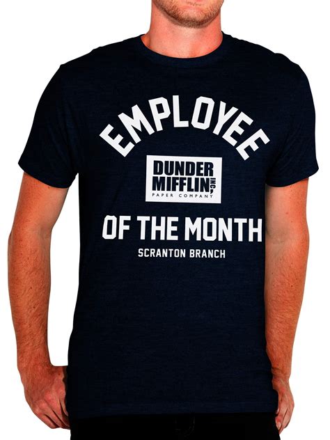 Dunder Mifflin Employee Of The Month Mens And Big Mens Graphic T