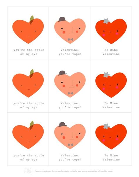 Free Printable Valentine Card Hearts At Mer Mag So Sweet And Simple