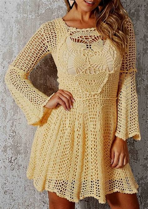 free crochet summer dress patterns this easy crochet maxi dress pattern is made of two long