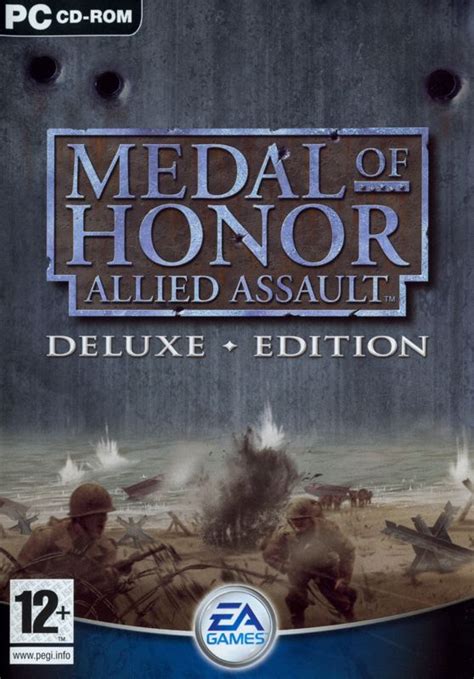 Medal Of Honor Allied Assault Deluxe Edition 2003 Box Cover Art