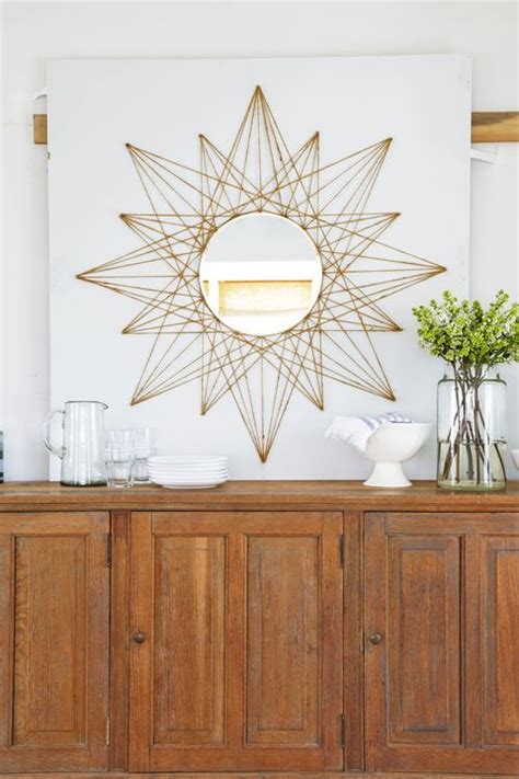 Decorating a wall from multiple angles is the perfect way to enhance the room. This Simple Mirror DIY Will Upgrade Any Boring Wall In ...