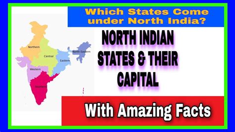 North Indian States And Capital Youtube