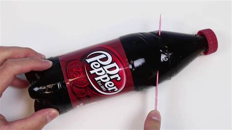 How To Make Gummy Dr Pepper Soda Bottle Fun And Easy Diy Cutting Jelly Gummy Bottle Youtube