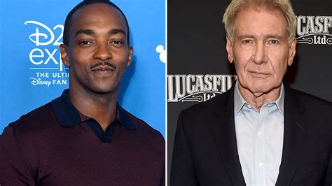 Anthony Mackie Was So Intimidated By Harrison Ford He Forgot His Lines