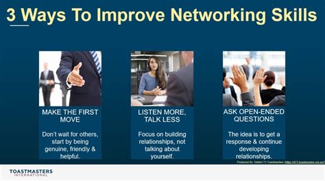 3 Ways To Improve Networking Skills District 73 Toastmasters Vic