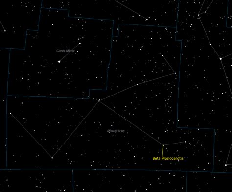 Beta Monocerotis 11 Monocerotis Star Facts Universe Guide
