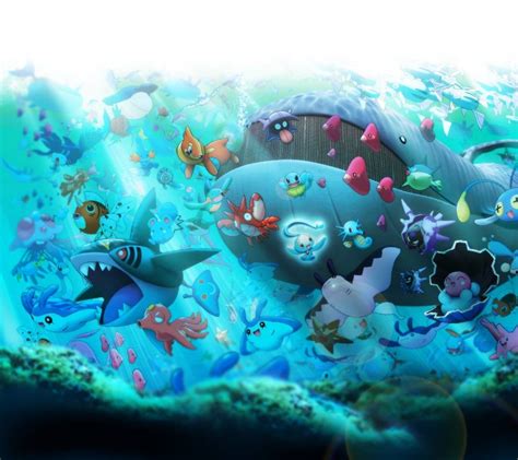 Water Type Pokémon Wallpapers Wallpaper Cave