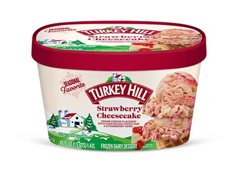 Turkey Hill Dairy Strawberry Cheesecake
