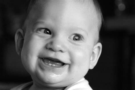 Smiling Baby Boy Infant Child Stock Photo Image Of Youngsmile Facial