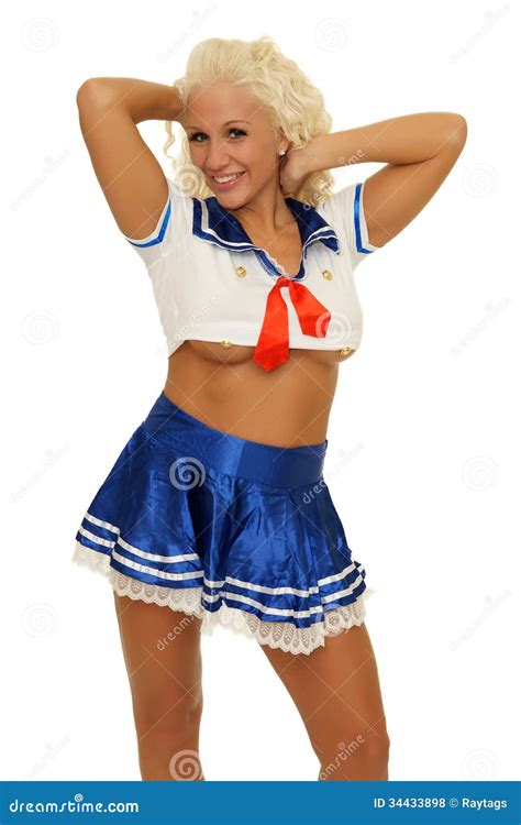Sailor Woman Stock Photo Image Of Lips Female Costume