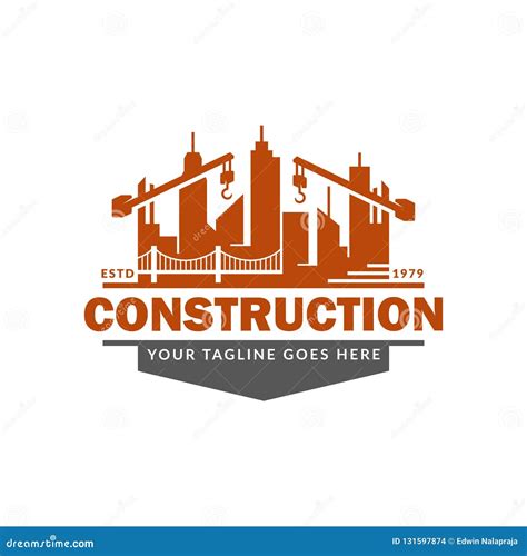 Editable Construction Company Logos