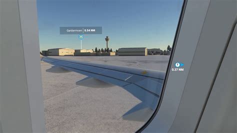 Microsoft Flight Simulator 2020 Taxi And Takeoff From Gardemoen