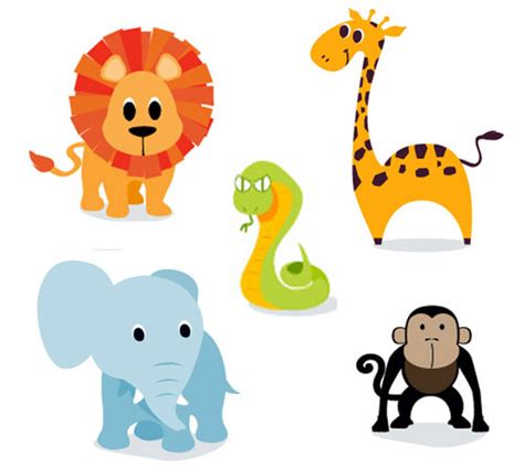 Baby Jungle Animals Clipart Clipart Best