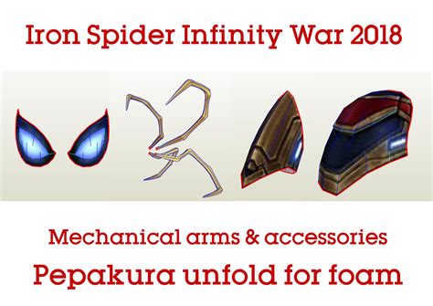 Iron Spider Mechanical Arms And Accessories Avengers Infinity War 2018