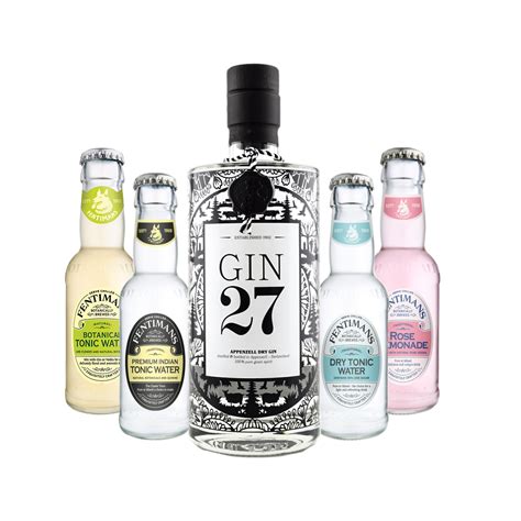 Gin 27 And Tonic Water Mix