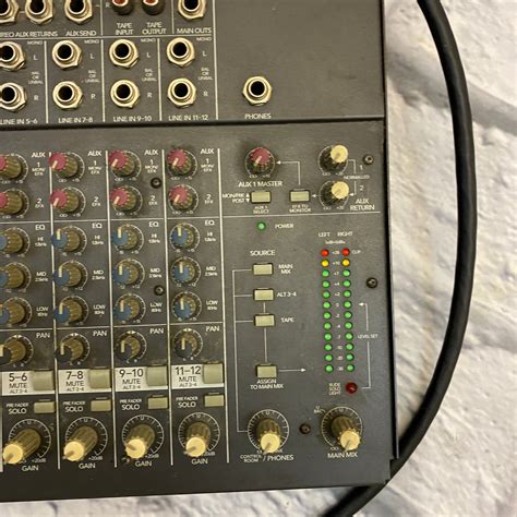 Mackie Micro Series 1202 Vlz 12 Channel Micline Mixer Evolution Music
