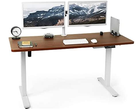 Buy Vivo Electric Height Adjustable 60 X 24 Inch Memory Stand Up Desk