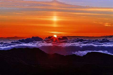 Nat On Twitter Haleakala Sunrise Sunrise Sunset