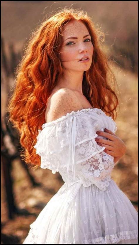 Beautiful Redheaded Woman Sch Ne Rothaarige Frauen Frisurenkatalog
