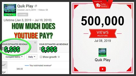Melihat bayaran per view dari youtube. How Much Does YouTube Pay Us? 500K+ Views - YouTube