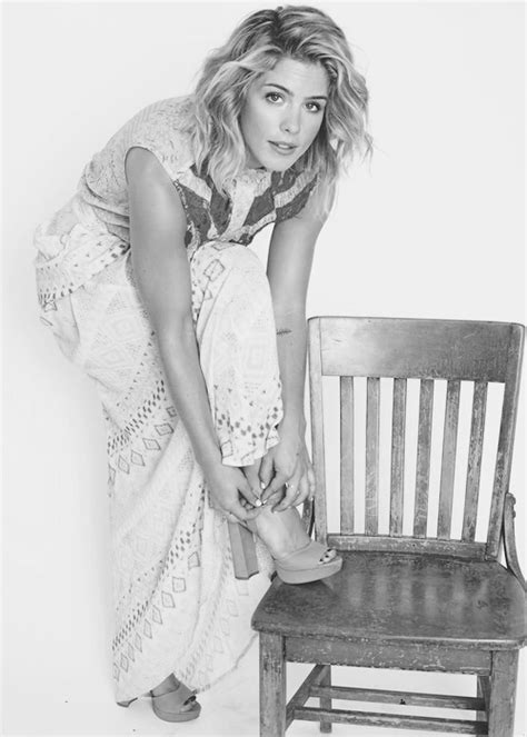 Emily Bett Rickards Photographed For Nkd Magazine Bw Beauty Queens