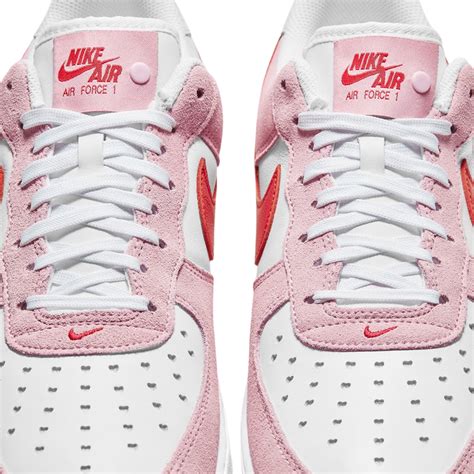 Nike Air Force 1 Low 07 Qs Valentines Day Love Letter Tulip Pink Unive
