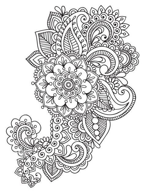 Henna tattoo brown mehndi flower template doodle ornamental lace decorative element and indian design pattern paisley arabesque mhendi embellishment vector. Книги Books Тату Tattoo Орнамент Ornament Шрифты | Mandala ...