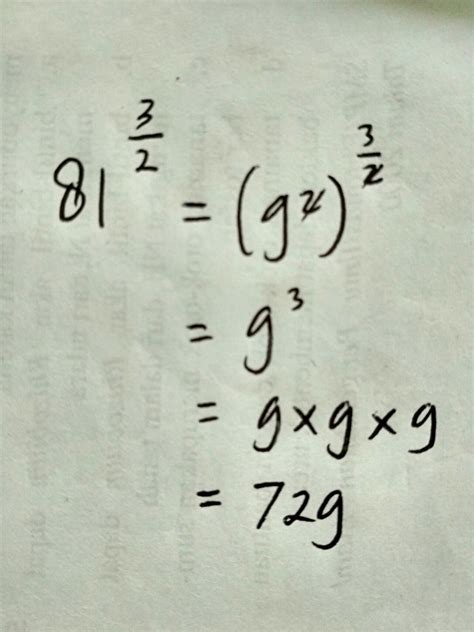 Akar Pangkat 4 Dari 81 Pangkat 3