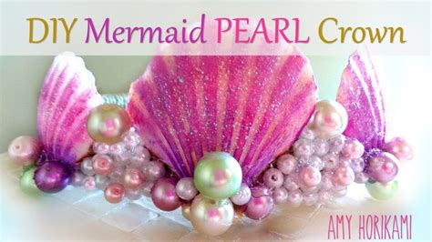 Diy Pearl Mermaid Crown Mermaid Diy Diy Mermaid Crown Mermaid Crown