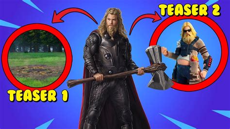 New Thor Skin Next Marvel Superhero Skin Thor Teasers In Fortnite