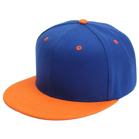 Canvas Hip Hop Snapback Flat Brim Baseball Cap Blank Plain Snapback Hat