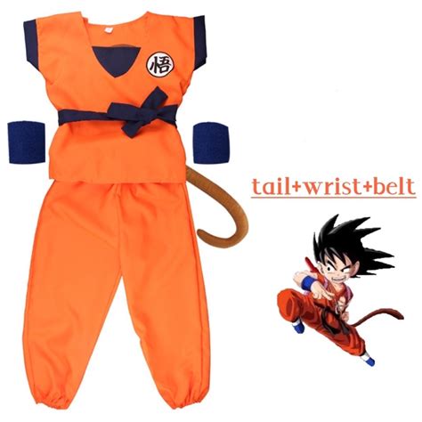 Goku Costume For Kids 2 9yrsnow Available Shopee Philippines