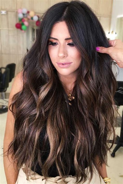 30 dimensional ideas of black hair with highlights and how to make them real hair color