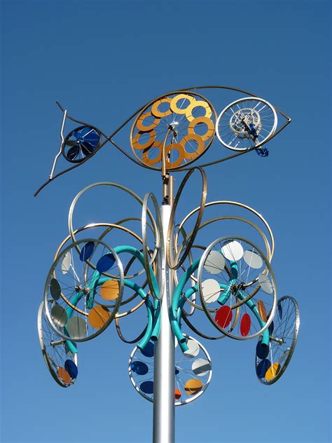 California Metal Sculpture And Wind Artist Patricia Vader