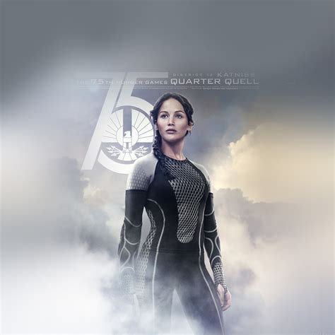 He75 Hunger Game Jennifer Lawrence Sexy Poster