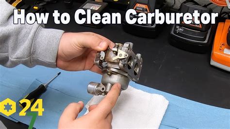 How To Clean Carburetor On John Deere Mower Remove Clean And Install Carburetor YouTube