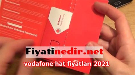 Vodafone Faturasız Hat Fiyatları 2024 Yeni