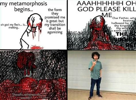 My Metamorphosis Begins Know Your Meme