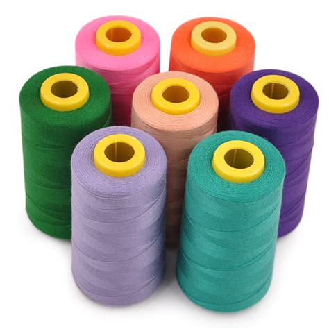 4000 yards high speed sewing thread polyester sewing thread type manual ...